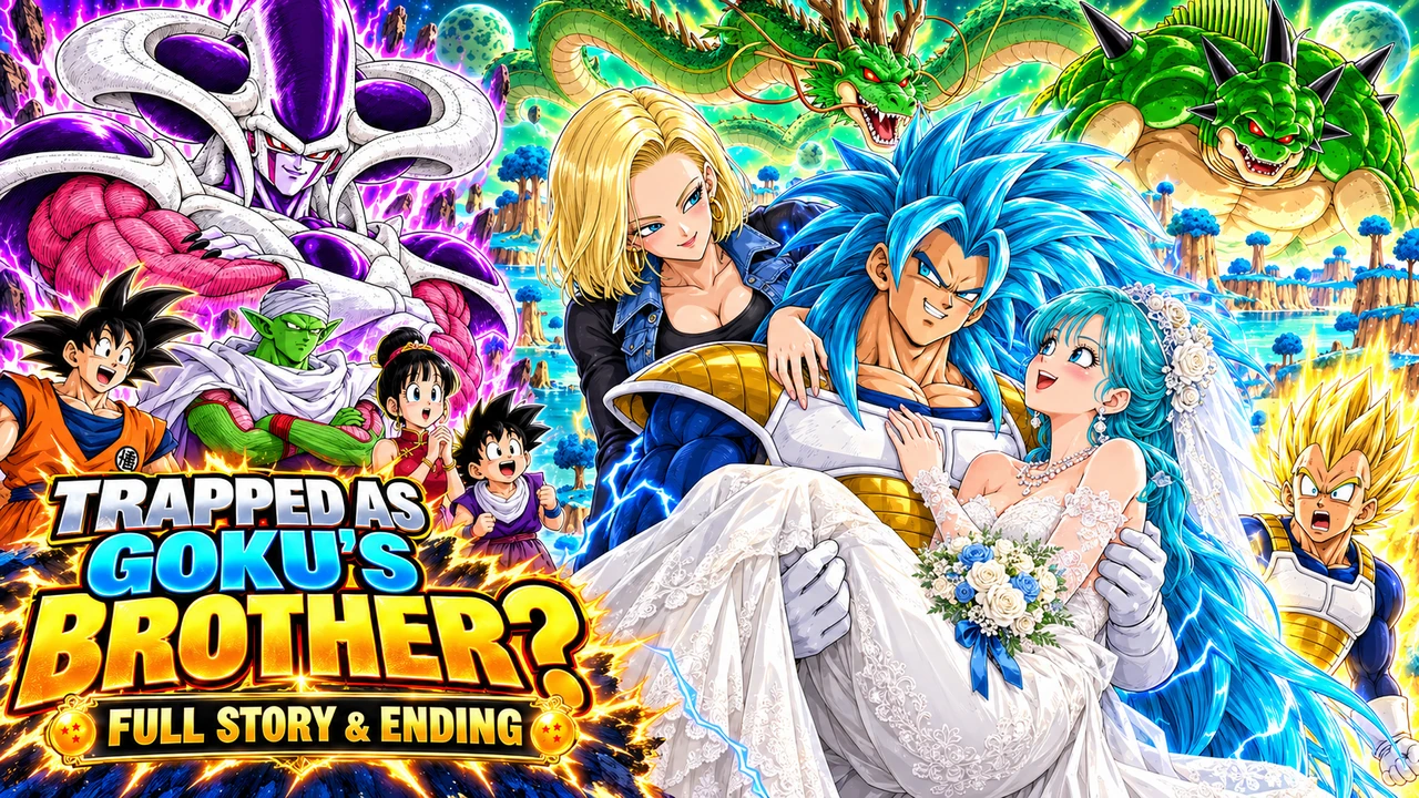 Manga artwork of Raditz and Bulma, Goku, Vegeta, Frieza and the wish-granting dragons for a fanmade Dragon Ball compilation of episodes 01-13