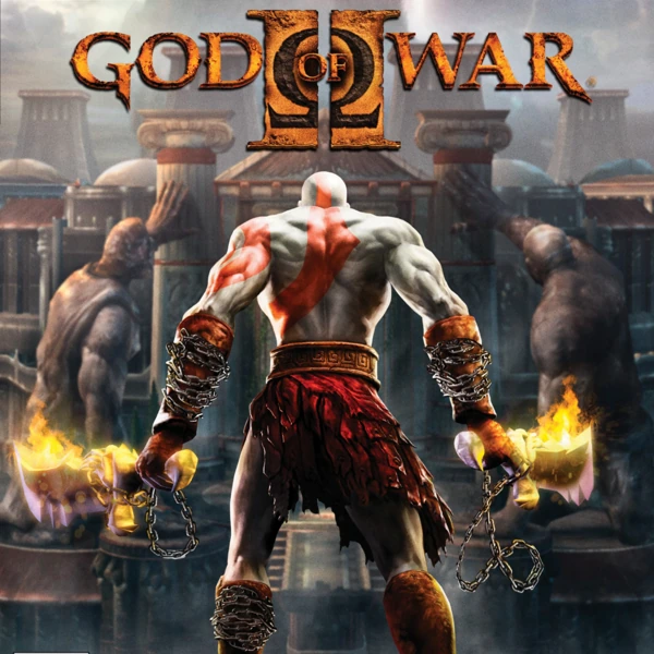 God of War II (2007) promotional artwork from PlayStation