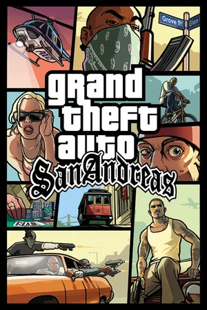 Grand Theft Auto: San Andreas game artwork from Rockstar Games / Steam