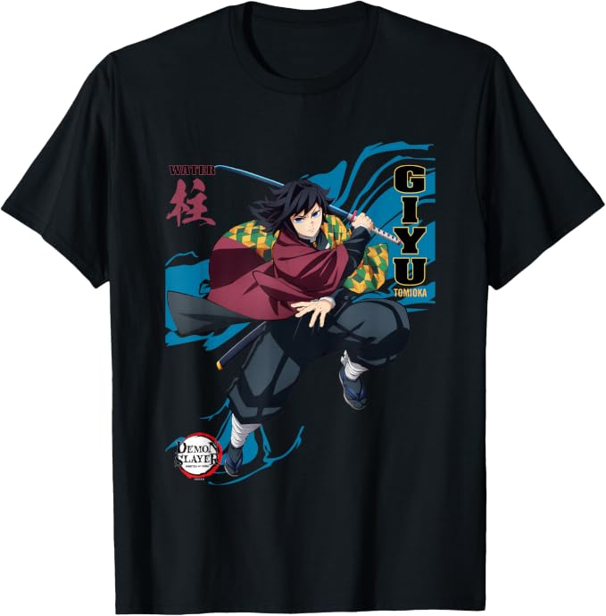 Infinity Castle - Giyu Water Art Tee