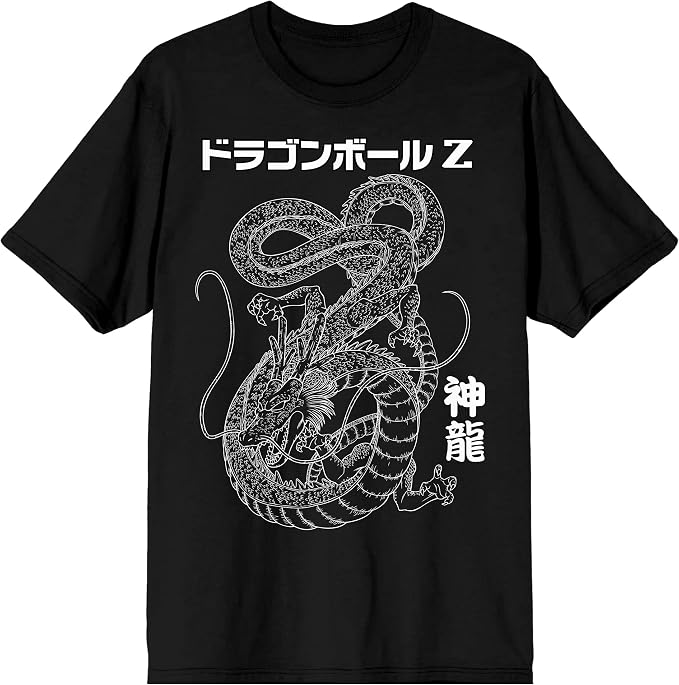Shenron Black Graphic Tee