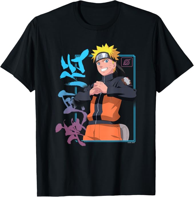 Naruto · Colourful Kanji Tee