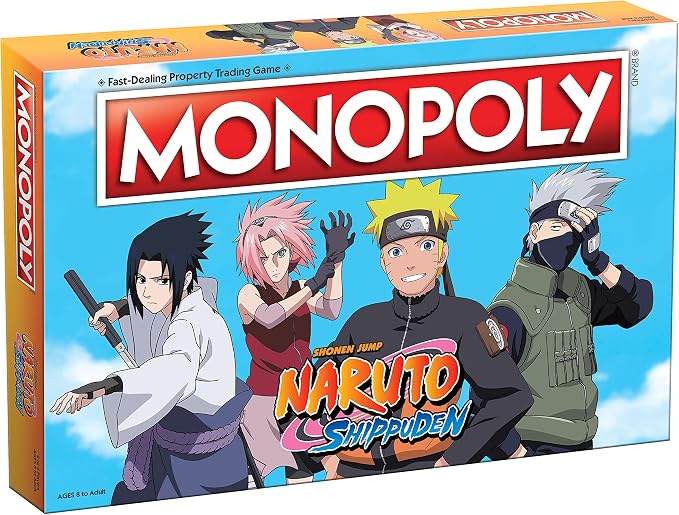 Monopoly Naruto Shippuden Board Game
