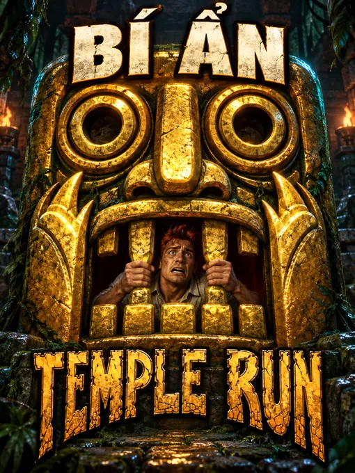 Minh hoạ AI Temple Run: nhà tù sau hàm răng.