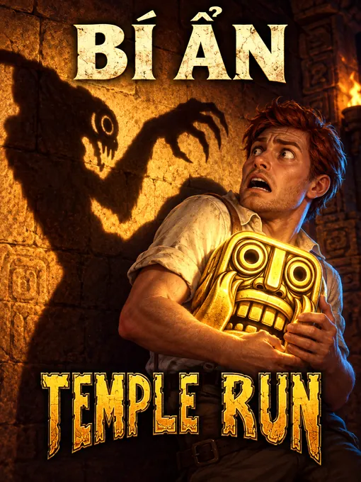 Minh hoạ AI Temple Run: cái bóng phản chủ.